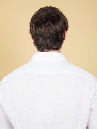 Camicia in Lino - Bianco