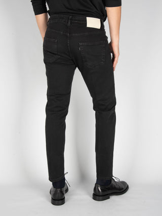 Bull Denim 'Davis Shorter' - Nero