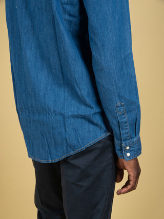Camicia Texana Martin  - Denim Scuro