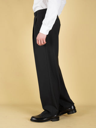 Pantalone Lana - Nero