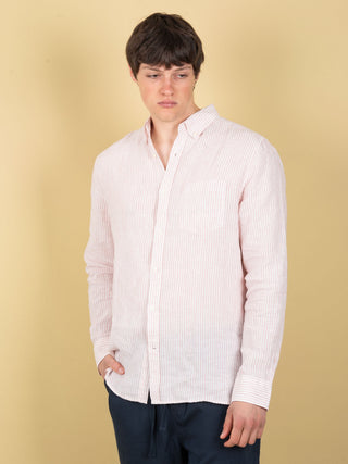 Camicia Adan - Bianco/Rosa