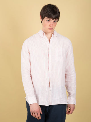 Camicia Adan - Bianco/Rosa