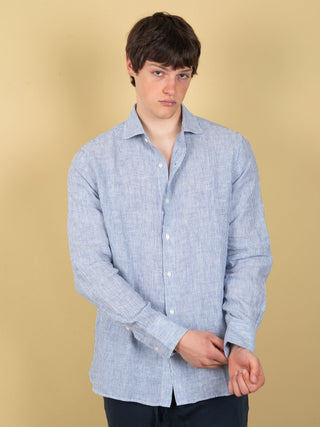 Camicia Alfredo - Bianco/Blu