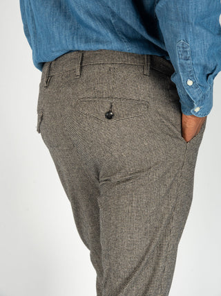 Pantalone 'Amos' - Pied de Poule