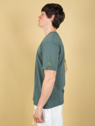 T-Shirt Mund - Petrolio
