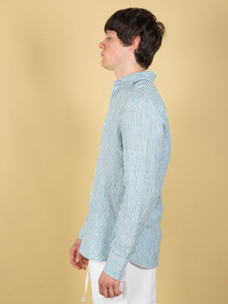Camicia Alfredo - Bianco/Verde