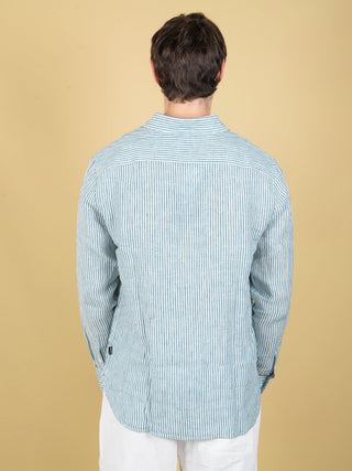 Camicia Alfredo - Bianco/Verde