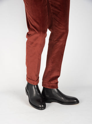 Pantalone Barber Velluto - Ruggine