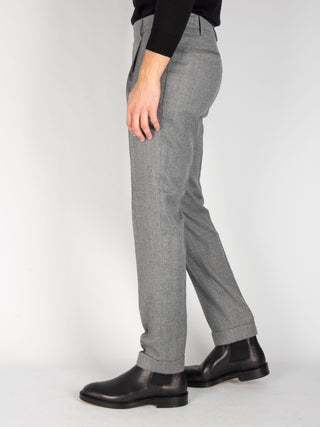 Pantalone 'Retro' Lana - Grigio