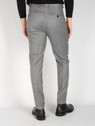 Pantalone 'Retro' Lana - Grigio