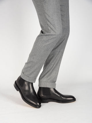 Pantalone 'Retro' Lana - Grigio