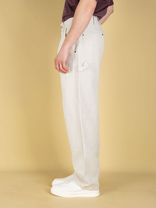 Pantalone Work - Ecru