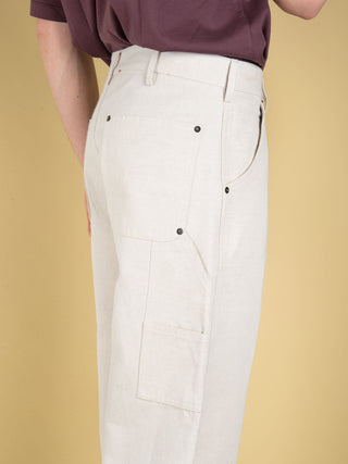 Pantalone Work - Ecru