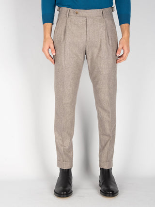 Pantalone 'Retro' Vitale Barberis- Beige