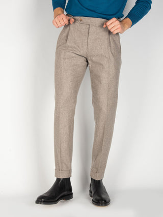 Pantalone 'Retro' Vitale Barberis- Beige