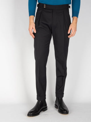 Pantalone Retro Naldi- Blu/Black