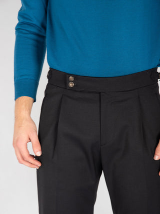 Pantalone Retro Naldi- Blu/Black