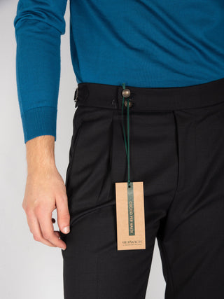 Pantalone Retro Naldi- Blu/Black