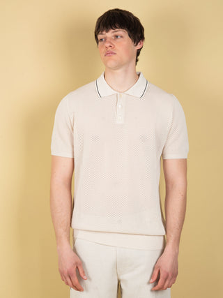 Polo Traforata - Gesso