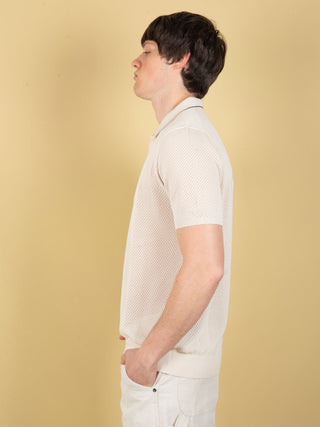 Polo Traforata - Gesso