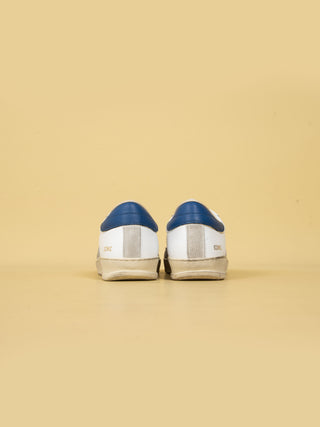 Sneakers Iconic  - Bianco/Blu Navy