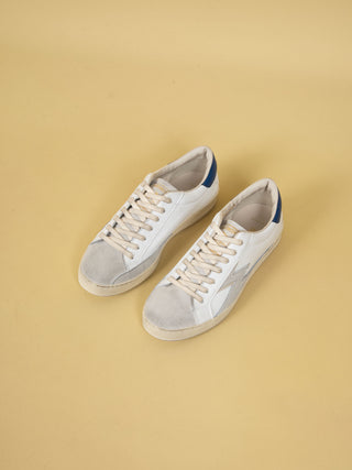 Sneakers Iconic  - Bianco/Blu Navy