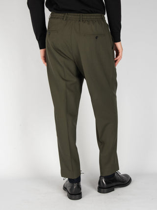 Pantalone 'Dominique' Grisaglia - Verde Militare