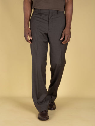 Pantalone Lucano Long in Lana - Marrone