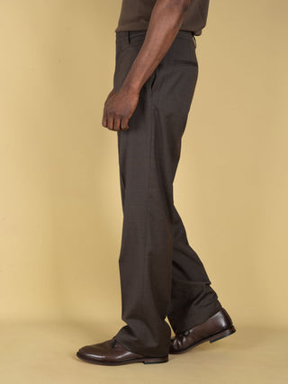Pantalone Lucano Long in Lana - Marrone