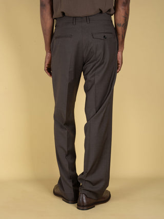 Pantalone Lucano Long in Lana - Marrone