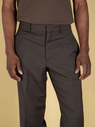 Pantalone Lucano Long in Lana - Marrone