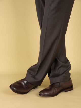 Pantalone Lucano Long in Lana - Marrone