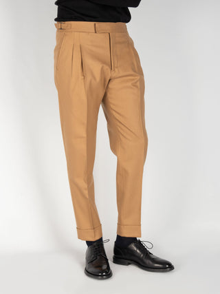 Pantalone 'Robby' Saglia - Cammello