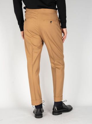 Pantalone 'Robby' Saglia - Cammello