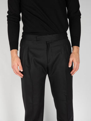 Pantalone 'Robby' Saglia - Nero