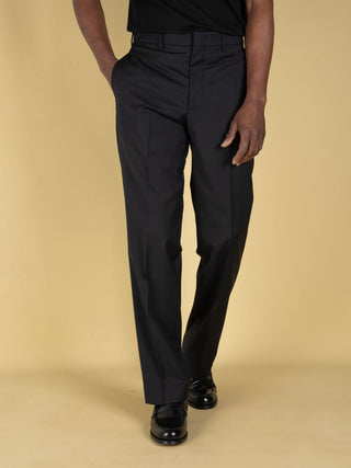 Pantalone Lucano Long in Lana - Nero