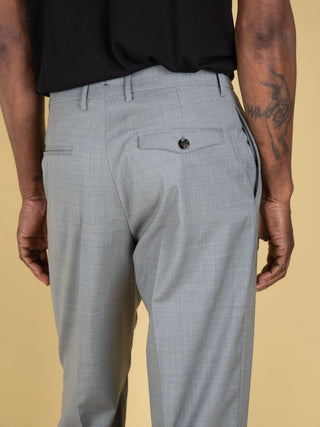 Pantalone Lucano Long in Lana - Grigio