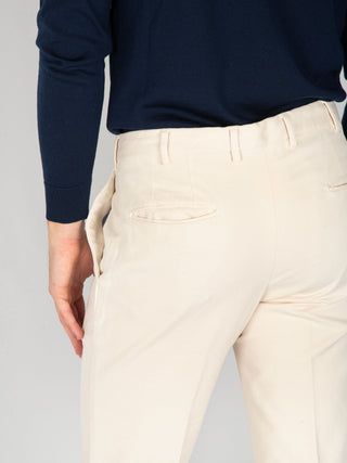 Pantalone Cotone Cavarly - Bianco