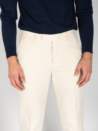 Pantalone Cotone Cavarly - Bianco