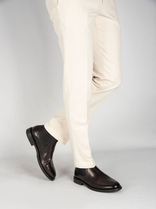 Pantalone Cotone Cavarly - Bianco