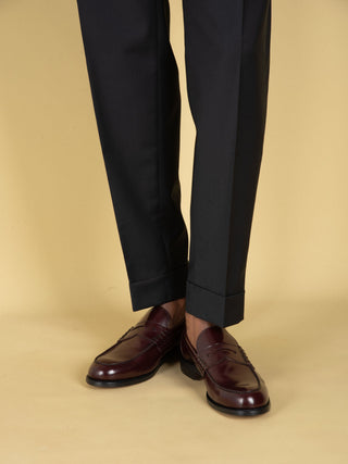 Pantalone Chiaia in Lana - Nero