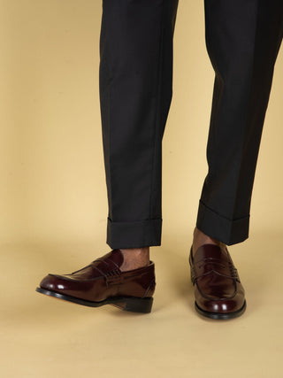 Pantalone Chiaia in Lana - Nero