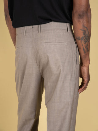 Pantalone Chiaia in Lana - Tortora
