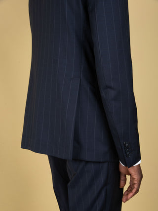 Abito Vesuvio Doppiopetto - Blu Gessato