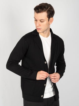 Maglia Cardigan - Nero