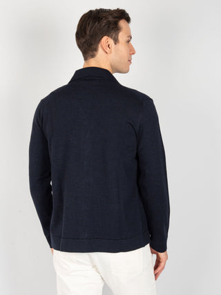 Maglia Cardigan - Blu