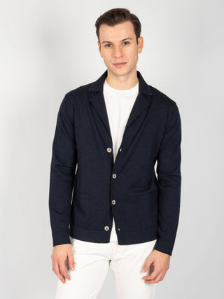 Maglia Cardigan - Blu