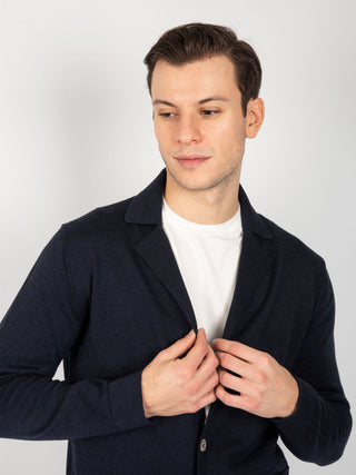 Maglia Cardigan - Blu