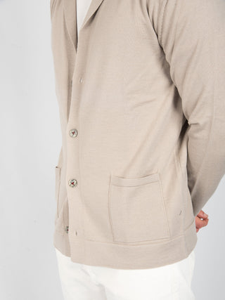 Maglia Cardigan - Sabbia