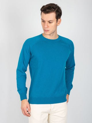 Maglia Felpa Raglan - Turchese